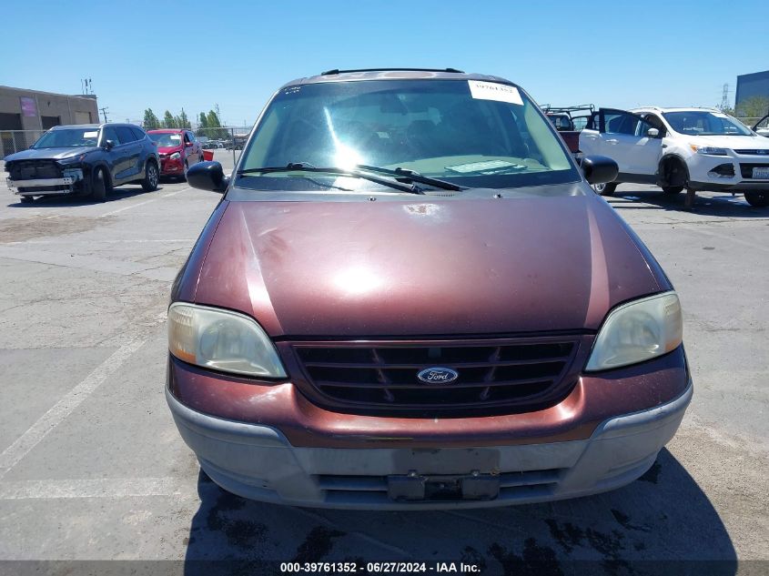 2000 Ford Windstar Lx VIN: 2FMZA5140YBB44754 Lot: 39761352