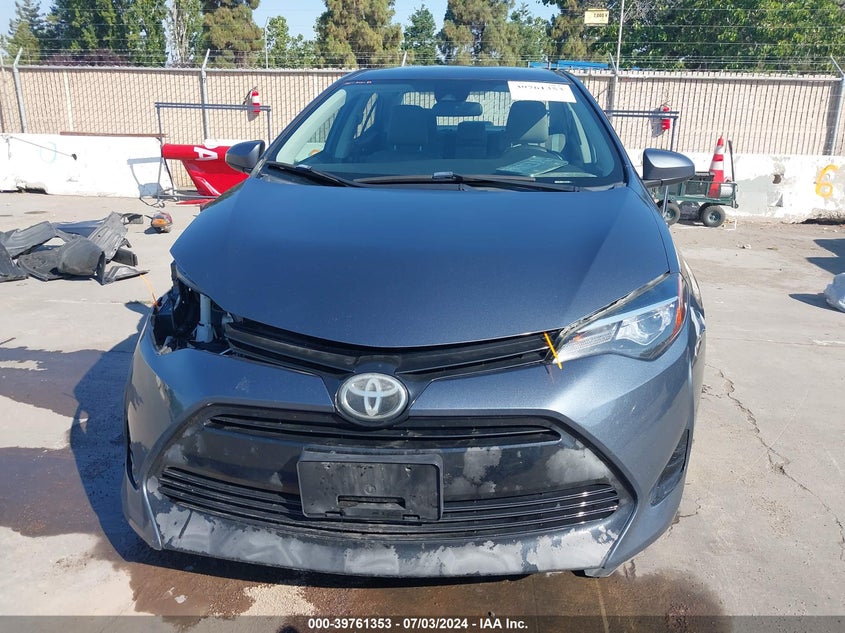 VIN 2T1BURHE3HC824299 2017 TOYOTA COROLLA LE