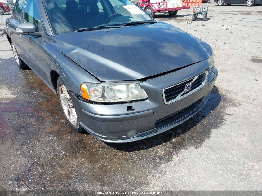 2007 Volvo S60 2.5T VIN: YV1RS592172645753 Lot: 39761355