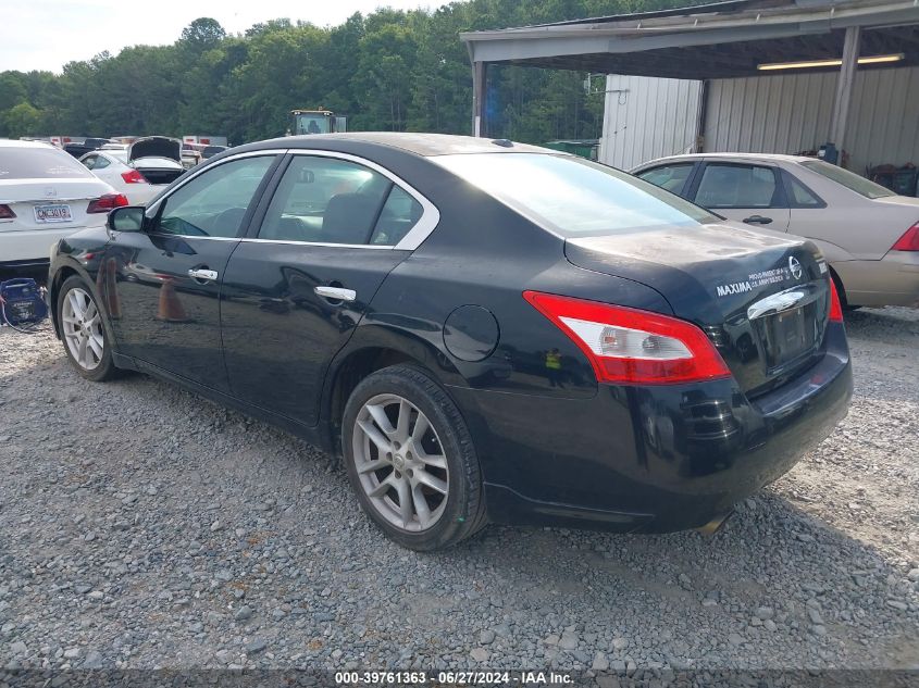 1N4AA51E59C826921 2009 Nissan Maxima 3.5 Sv