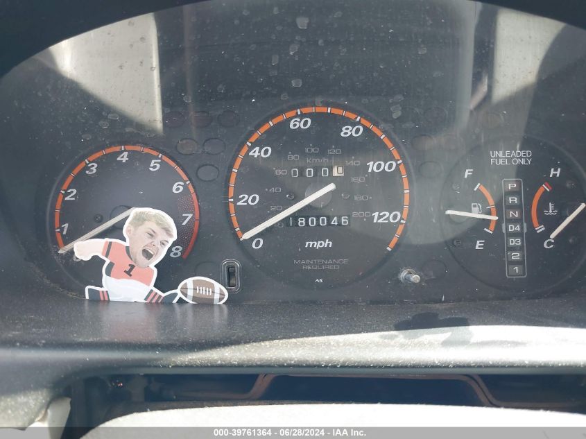 1997 Honda Cr-V VIN: JHLRD1845VC059837 Lot: 39761364