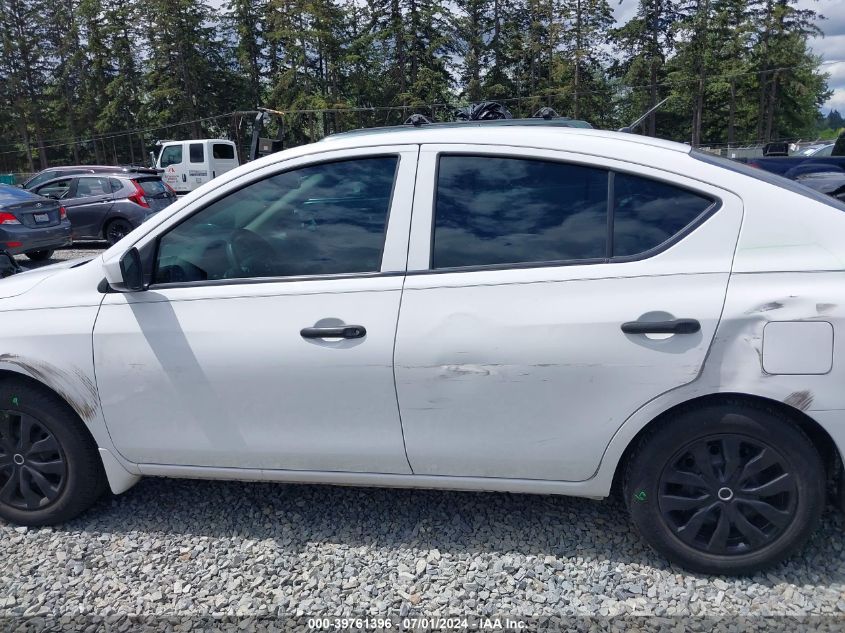 2018 Nissan Versa 1.6 S+ VIN: 3N1CN7APXJL828230 Lot: 39761396