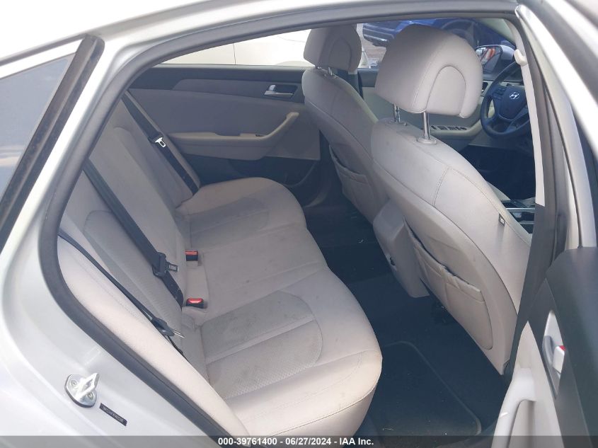 2015 Hyundai Sonata Se VIN: 5NPE24AFXFH025395 Lot: 39761400