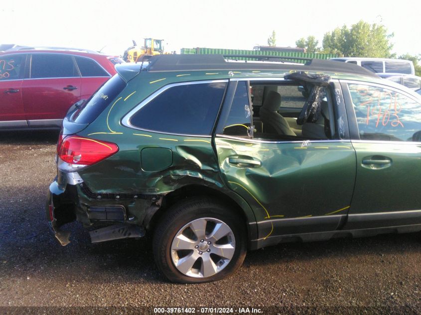 2012 Subaru Outback 2.5I Premium VIN: 4S4BRBCC0C3290562 Lot: 39761402