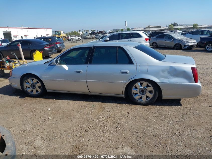 2000 Cadillac Deville Dts VIN: 1G6KF5790YU250502 Lot: 39761420