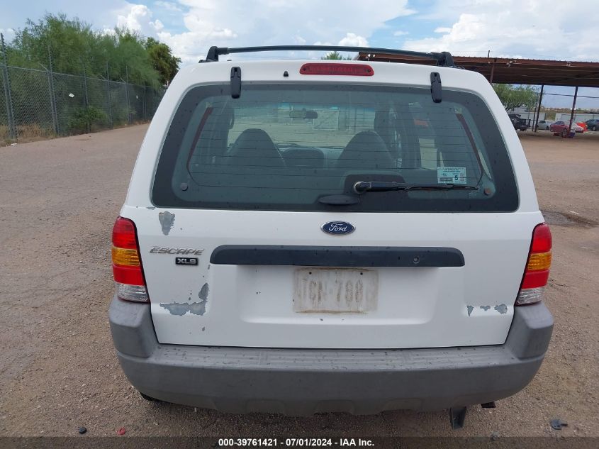 2001 Ford Escape Xls VIN: 1FMYU02B41KA04060 Lot: 39761421