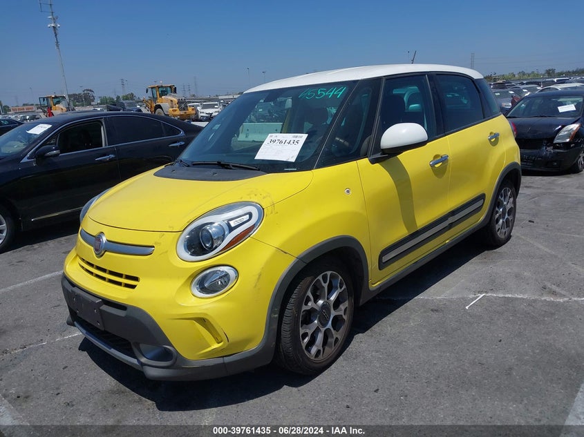 2014 Fiat 500L Trekking VIN: ZFBCFADH3EZ003580 Lot: 39761435