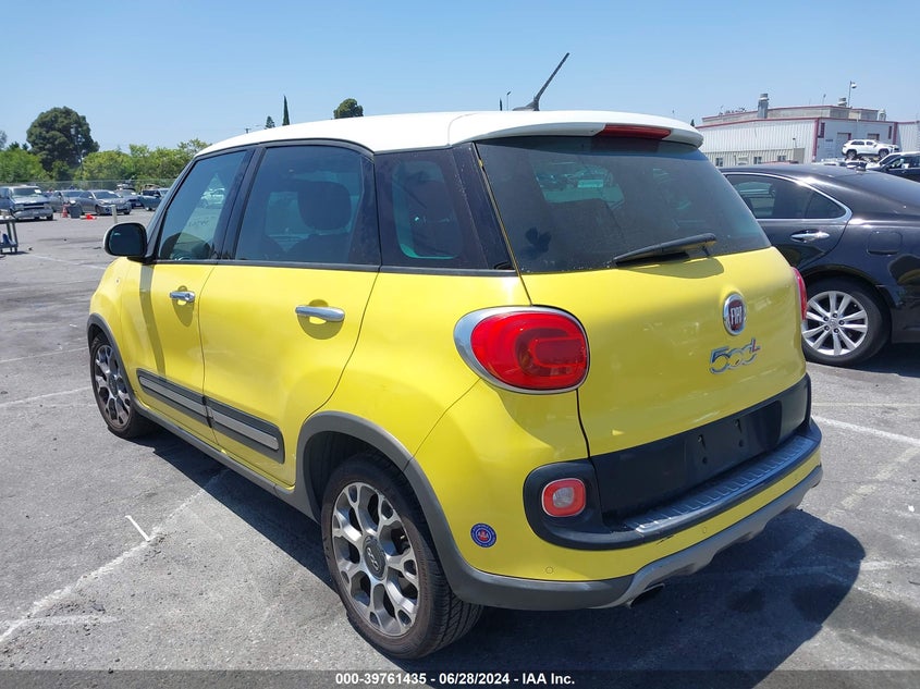 2014 Fiat 500L Trekking VIN: ZFBCFADH3EZ003580 Lot: 39761435