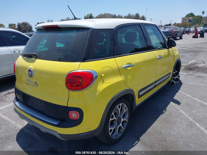 2014 Fiat 500L Trekking VIN: ZFBCFADH3EZ003580 Lot: 39761435