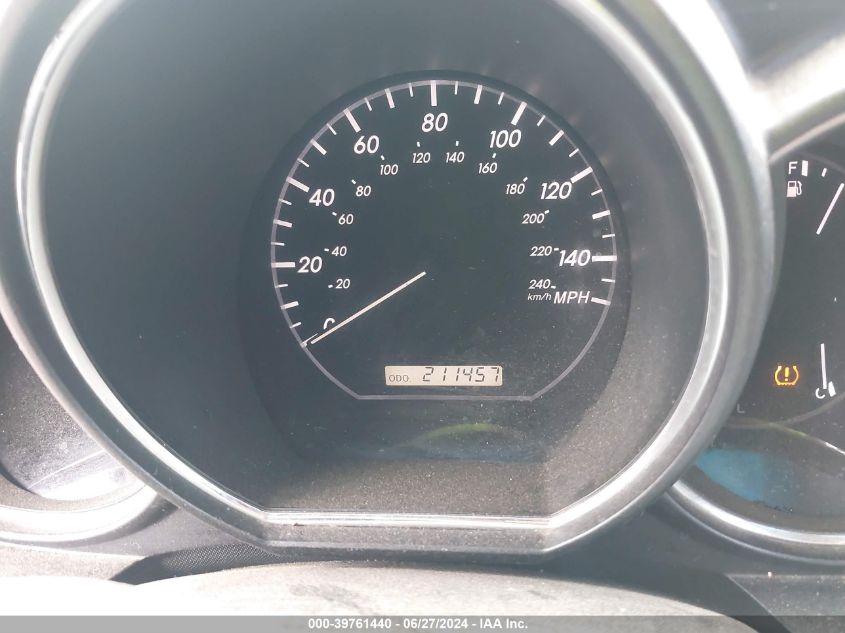 2007 Lexus Rx 350 VIN: JTJGK31U870004767 Lot: 39761440