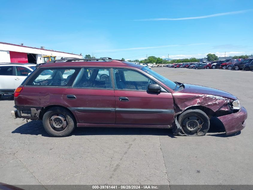 2000 Subaru Legacy L VIN: 4S3BH6355Y7309705 Lot: 39761441