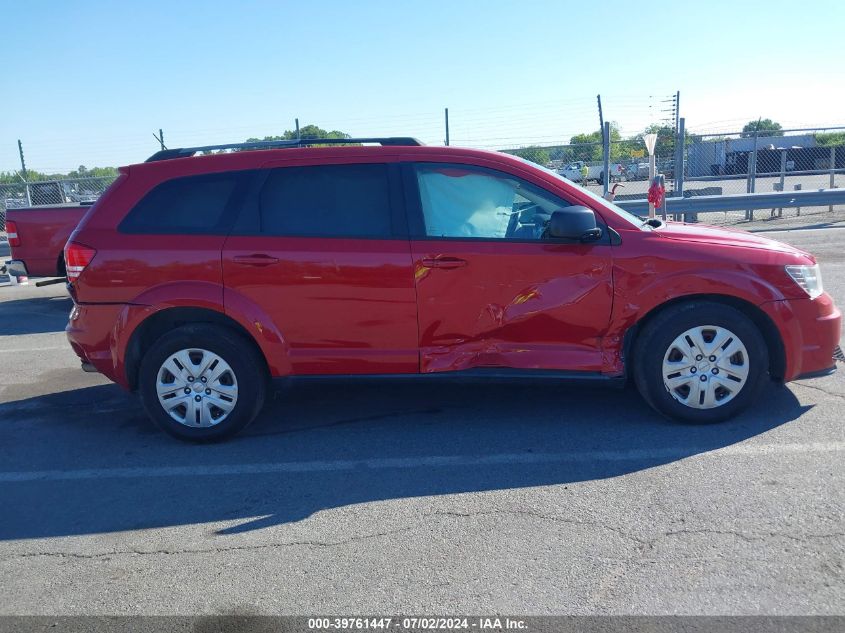 2017 Dodge Journey Se VIN: 3C4PDCAB5HT607711 Lot: 39761447