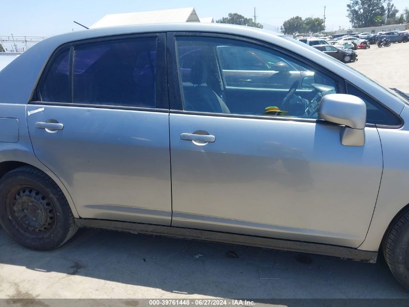 2009 Nissan Versa 1.8S VIN: 3N1BC11E29L500681 Lot: 39761448