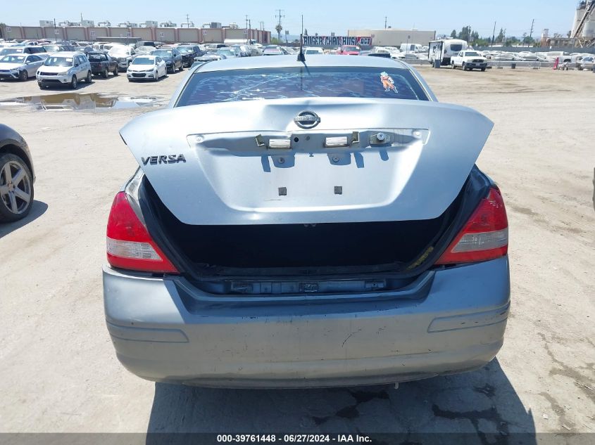 2009 Nissan Versa 1.8S VIN: 3N1BC11E29L500681 Lot: 39761448