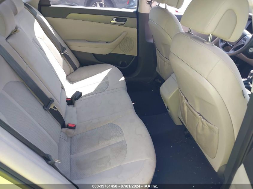 2016 Hyundai Sonata Se VIN: 5NPE24AF1GH387245 Lot: 39761450
