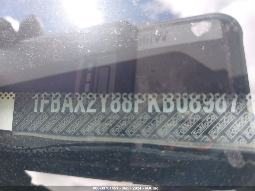 2023 Ford Transit-350 Passenger Van Xlt VIN: 1FBAX2Y88PKB08987 Lot: 39761451