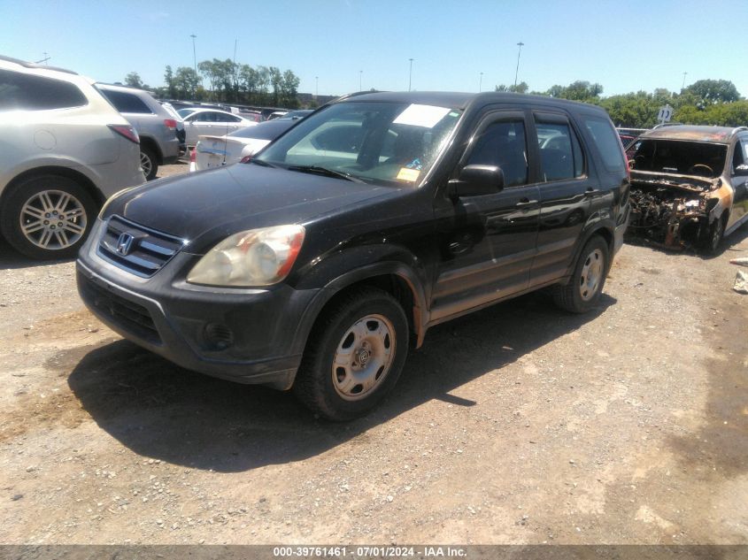 2005 Honda Cr-V Lx VIN: SHSRD68545U300303 Lot: 39761461