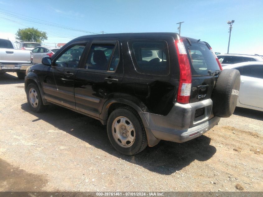 2005 Honda Cr-V Lx VIN: SHSRD68545U300303 Lot: 39761461