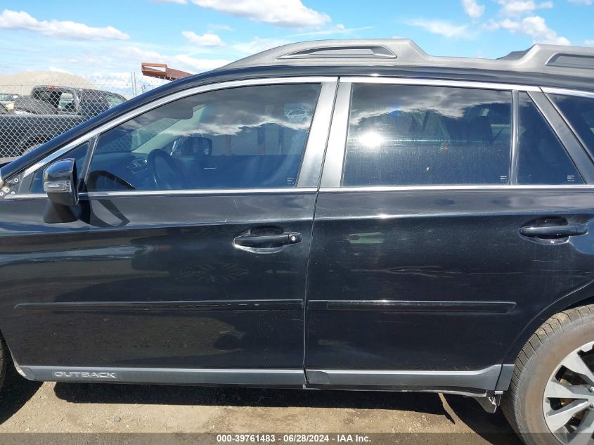 2017 Subaru Outback 2.5I Limited VIN: 4S4BSAKC4H3262979 Lot: 39761483
