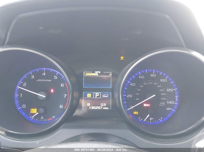 2017 Subaru Outback 2.5I Limited VIN: 4S4BSAKC4H3262979 Lot: 39761483