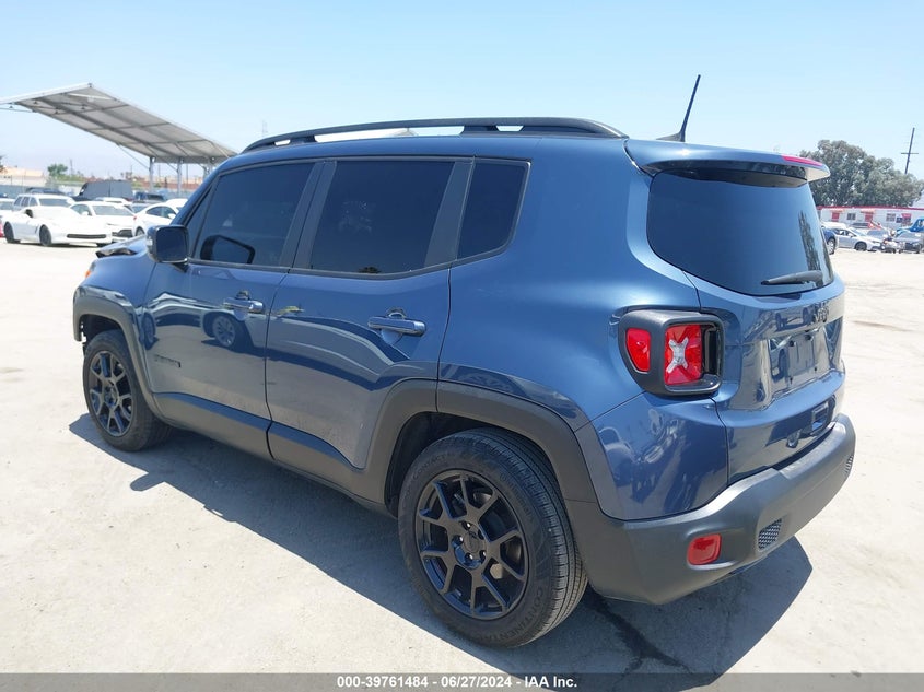 VIN ZACNJABB0LPL89645 2020 JEEP RENEGADE ALTITUDE FWD