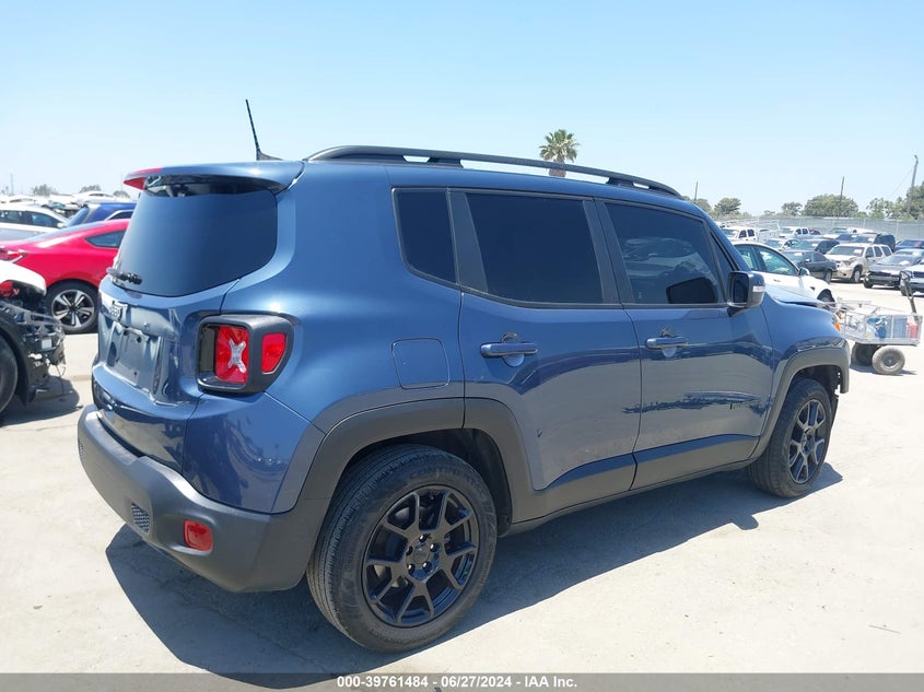 VIN ZACNJABB0LPL89645 2020 JEEP RENEGADE ALTITUDE FWD