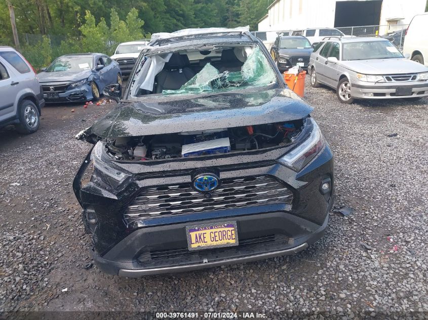 2022 Toyota Rav4 Hybrid Limited VIN: 4T3D6RFV6NU088403 Lot: 39761491