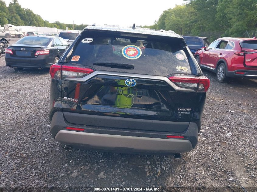 2022 Toyota Rav4 Hybrid Limited VIN: 4T3D6RFV6NU088403 Lot: 39761491