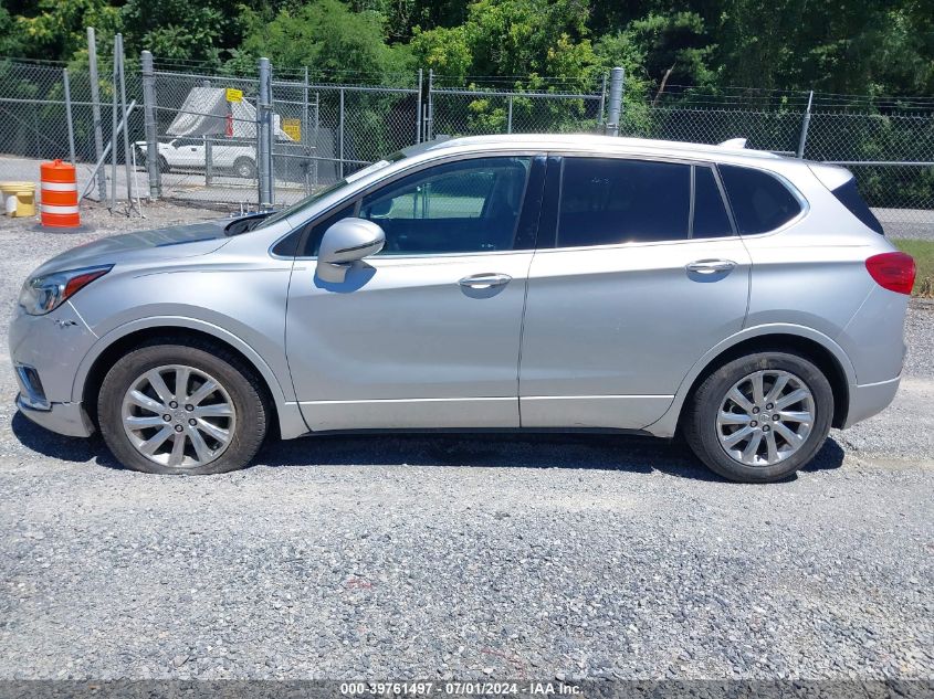 2019 Buick Envision Fwd Essence VIN: LRBFXCSA6KD020793 Lot: 39761497