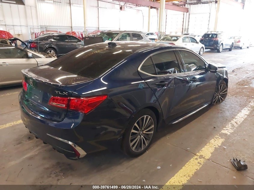 VIN 19UUB2F76JA000402 2018 ACURA TLX ADVANCE