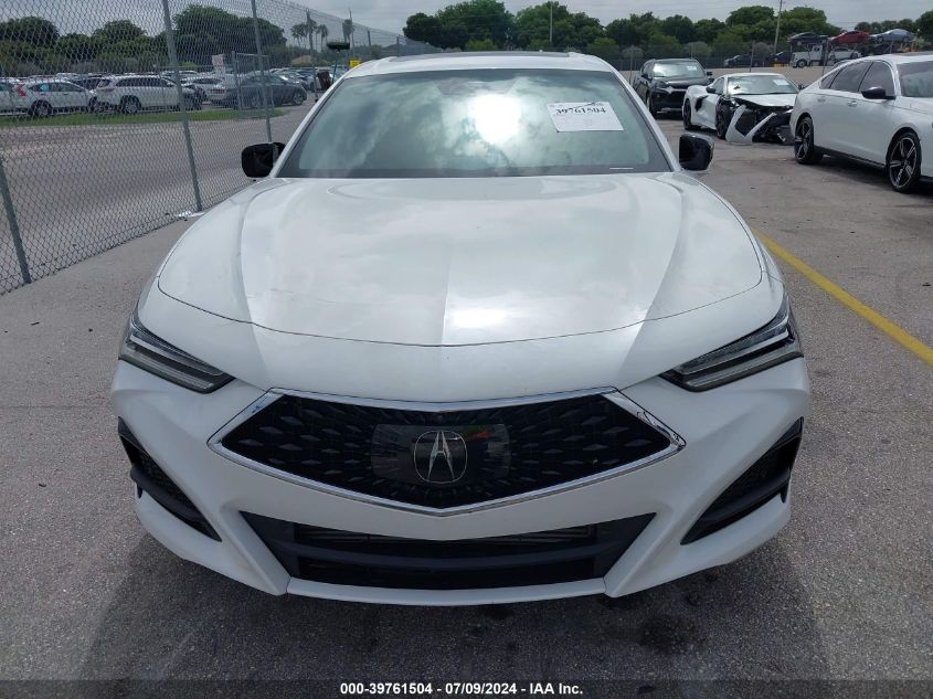 2021 Acura Tlx Advance Package VIN: 19UUB5F67MA003791 Lot: 39761504