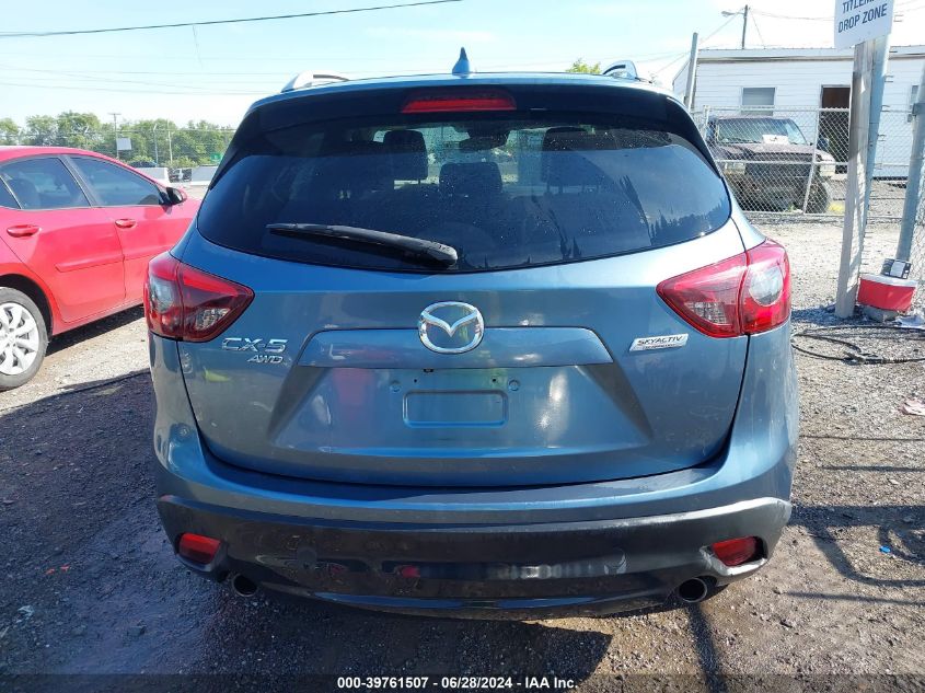 2016 Mazda Cx-5 Grand Touring VIN: JM3KE4DYXG0870888 Lot: 39761507