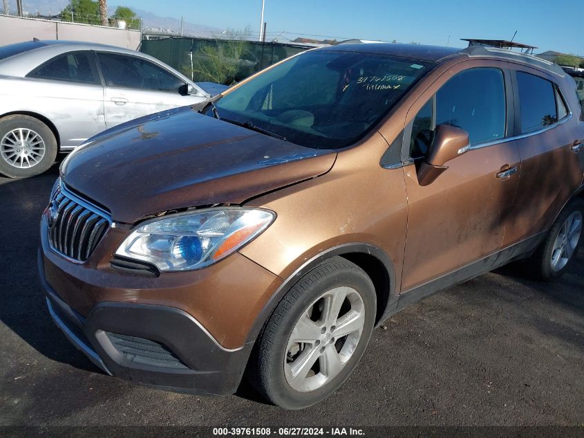 2016 Buick Encore VIN: KL4CJASBXGB667357 Lot: 39761508