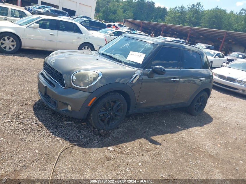 2013 Mini Countryman Cooper S VIN: WMWZC5C53DWP31413 Lot: 39761522