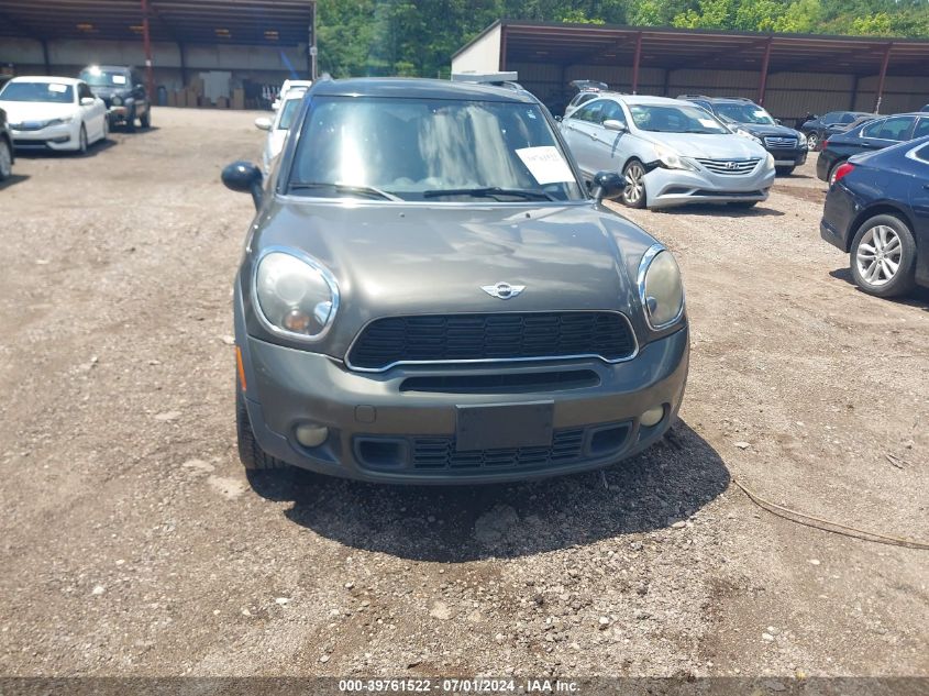 2013 Mini Countryman Cooper S VIN: WMWZC5C53DWP31413 Lot: 39761522