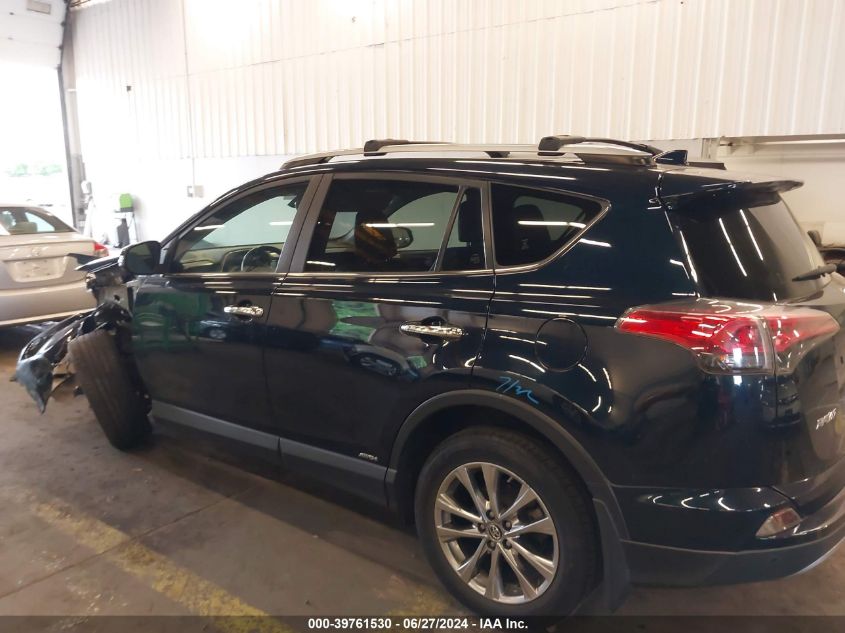 2017 Toyota Rav4 Hybrid Limited VIN: JTMDJREV0HD117914 Lot: 39761530