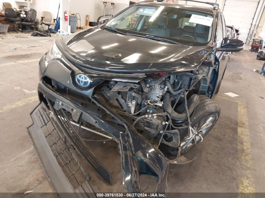2017 Toyota Rav4 Hybrid Limited VIN: JTMDJREV0HD117914 Lot: 39761530