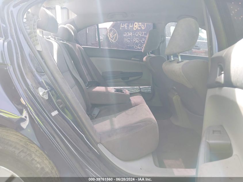 2010 Honda Accord Lxp VIN: 1HGCP2F45AA194665 Lot: 39761560