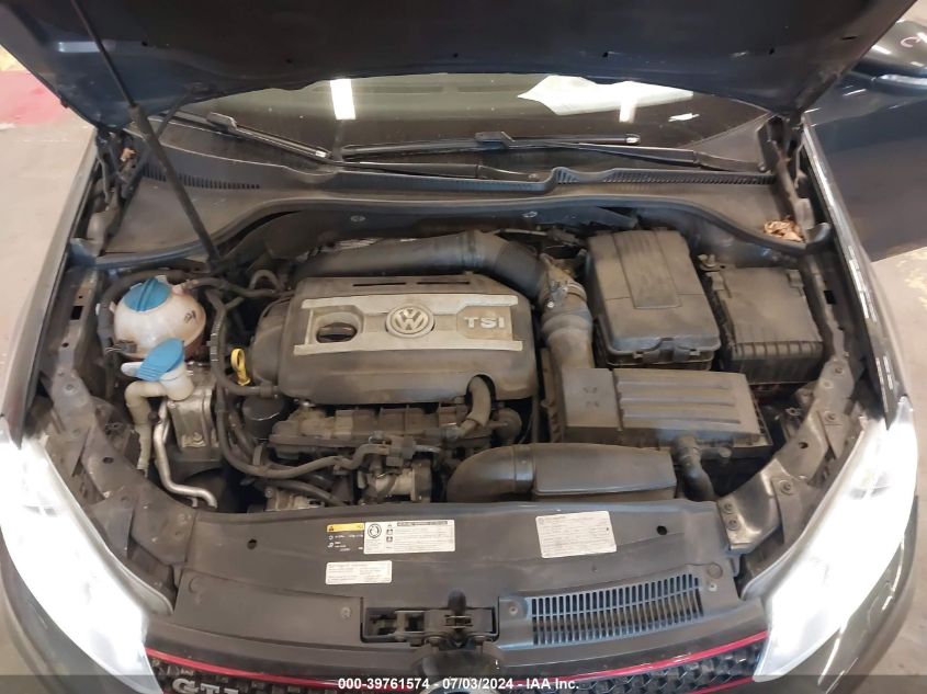 2013 Volkswagen Gti Drivers Edition VIN: WVWHD7AJ3DW139579 Lot: 39761574