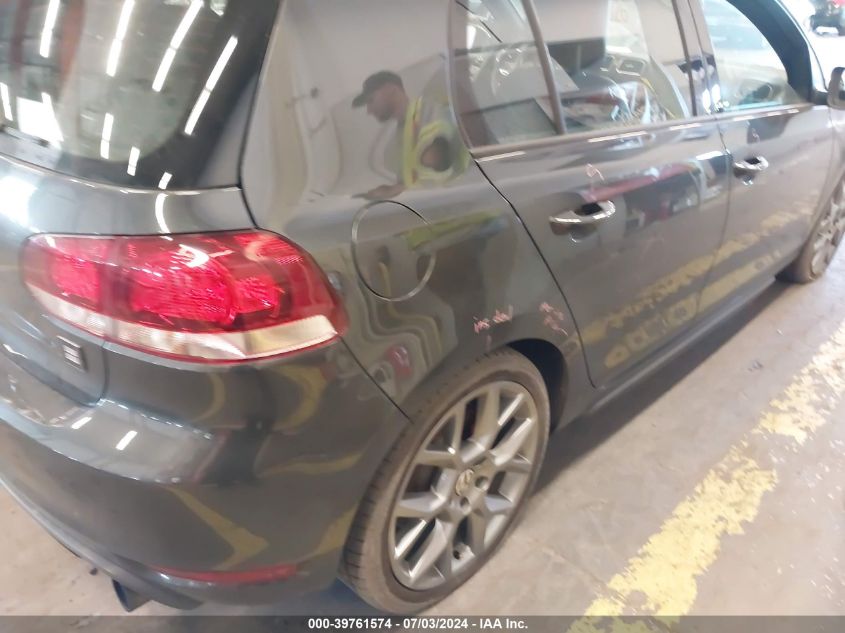 2013 Volkswagen Gti Drivers Edition VIN: WVWHD7AJ3DW139579 Lot: 39761574