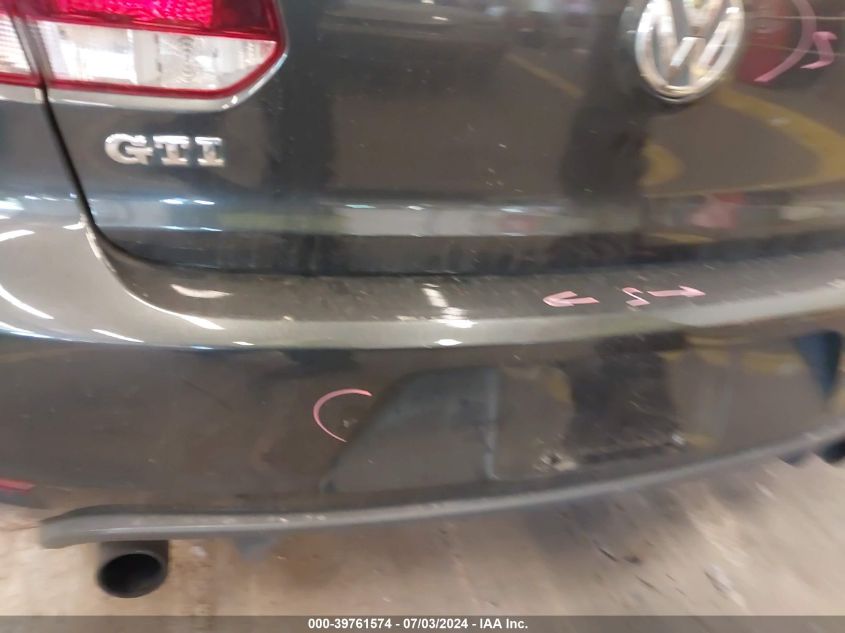 2013 Volkswagen Gti Drivers Edition VIN: WVWHD7AJ3DW139579 Lot: 39761574