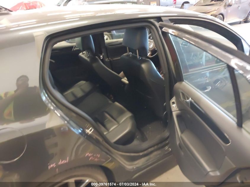 2013 Volkswagen Gti Drivers Edition VIN: WVWHD7AJ3DW139579 Lot: 39761574