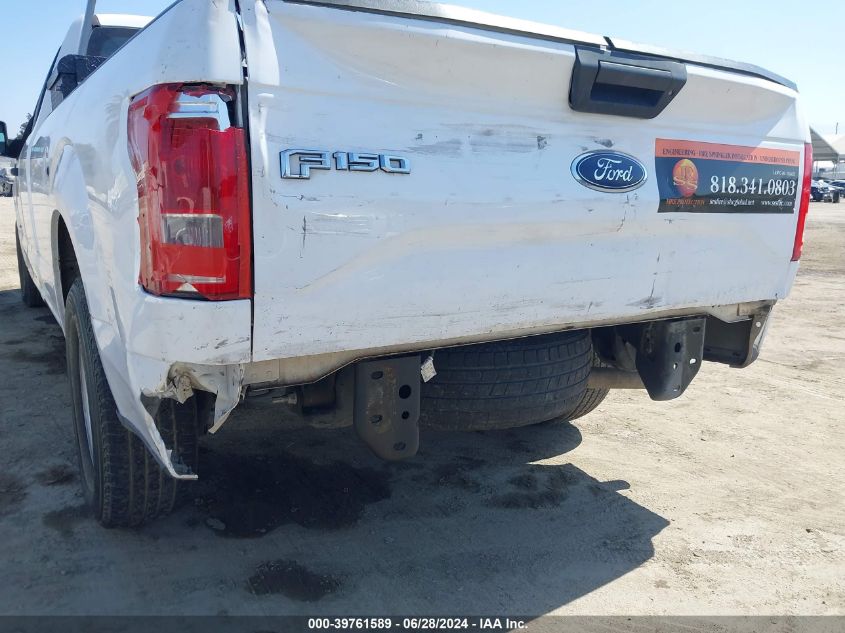 2017 Ford F-150 Xl VIN: 1FTEX1CP8HKD89244 Lot: 39761589