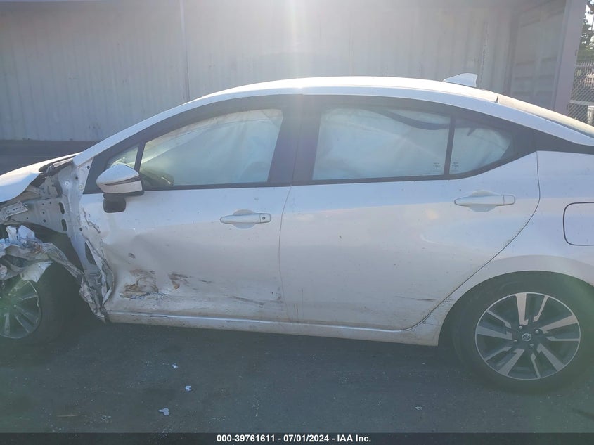 2021 Nissan Versa Sv Xtronic Cvt VIN: 3N1CN8EV6ML869070 Lot: 39761611