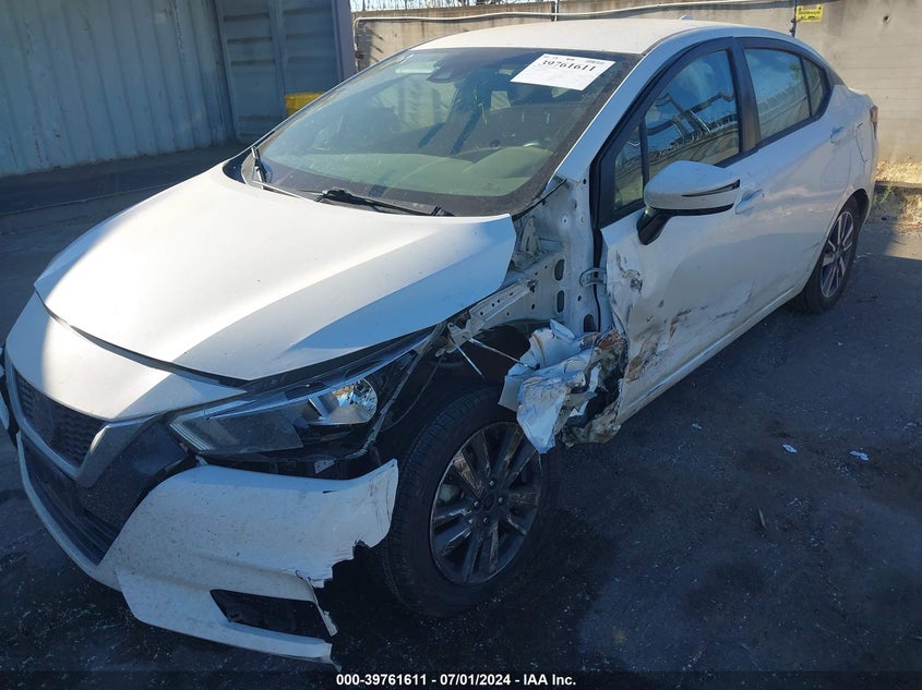 2021 Nissan Versa Sv Xtronic Cvt VIN: 3N1CN8EV6ML869070 Lot: 39761611