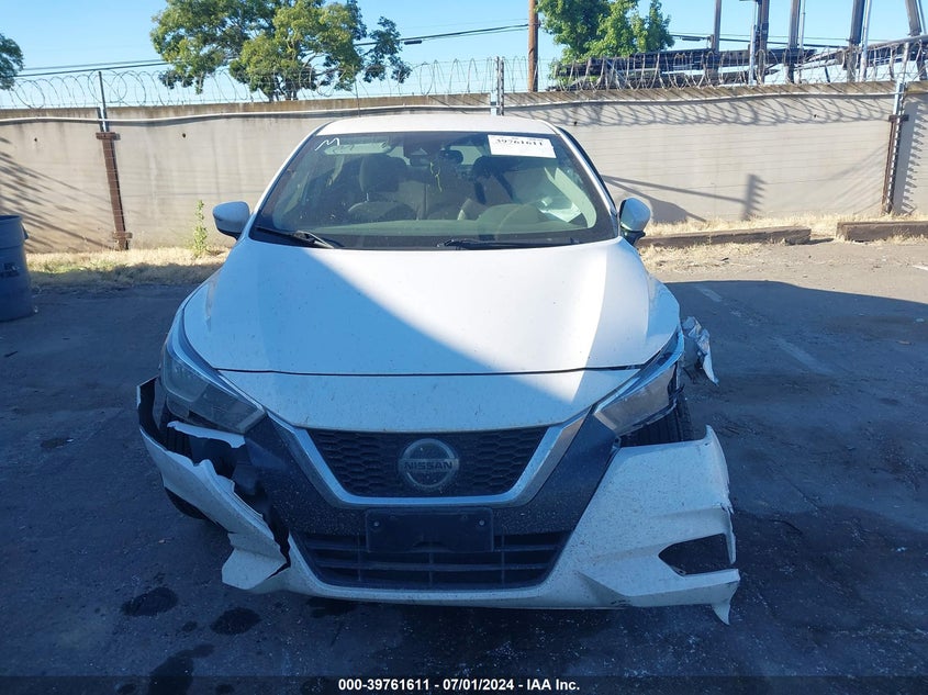 2021 Nissan Versa Sv Xtronic Cvt VIN: 3N1CN8EV6ML869070 Lot: 39761611