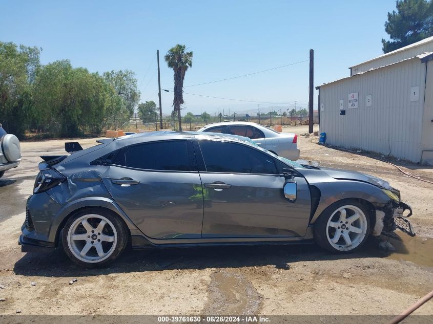 2018 Honda Civic Sport VIN: SHHFK7H47JU427102 Lot: 39761630