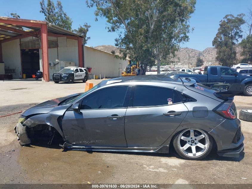 2018 Honda Civic Sport VIN: SHHFK7H47JU427102 Lot: 39761630