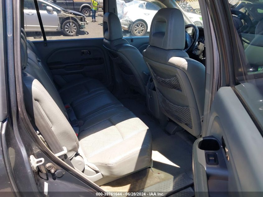 2005 Honda Pilot Ex-L VIN: 2HKYF18795H559551 Lot: 39761644