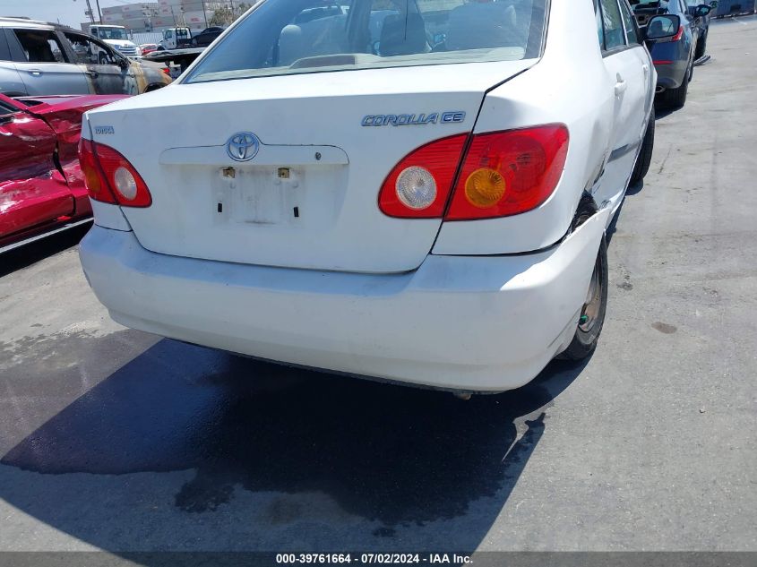 2004 Toyota Corolla Ce VIN: 1NXBR32E94Z251862 Lot: 39761664